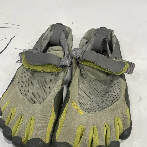 Vibram five finger women's gray barefoot running athletic shoes size 38 - Picture 2 of 5